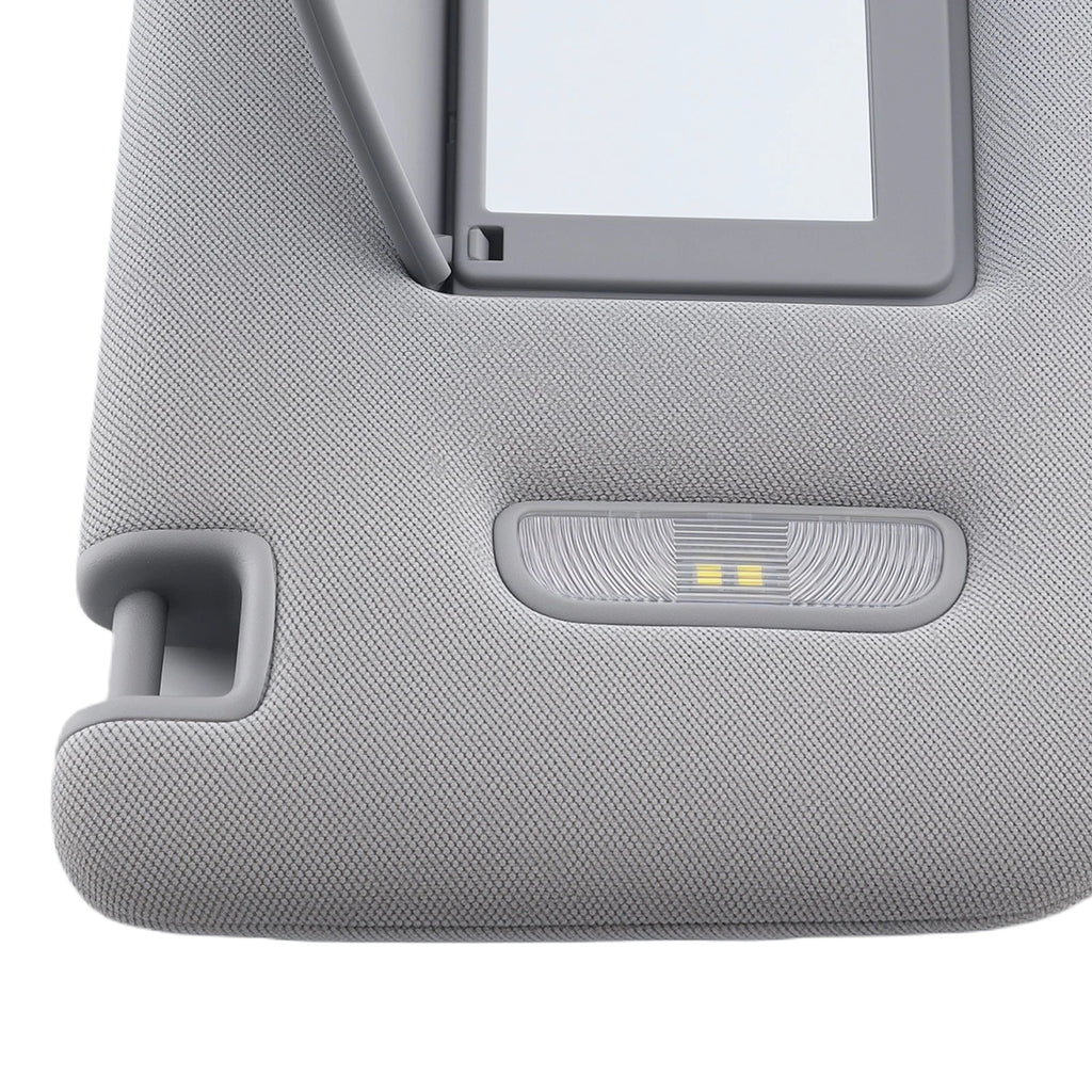 Right Gray Sun Visor with Light for Chevrolet Suburban (2015-2019)