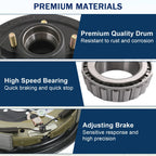 Brake Drum Kits for 5200-6000lbs (6 on 5.5" Bolt Circle)
