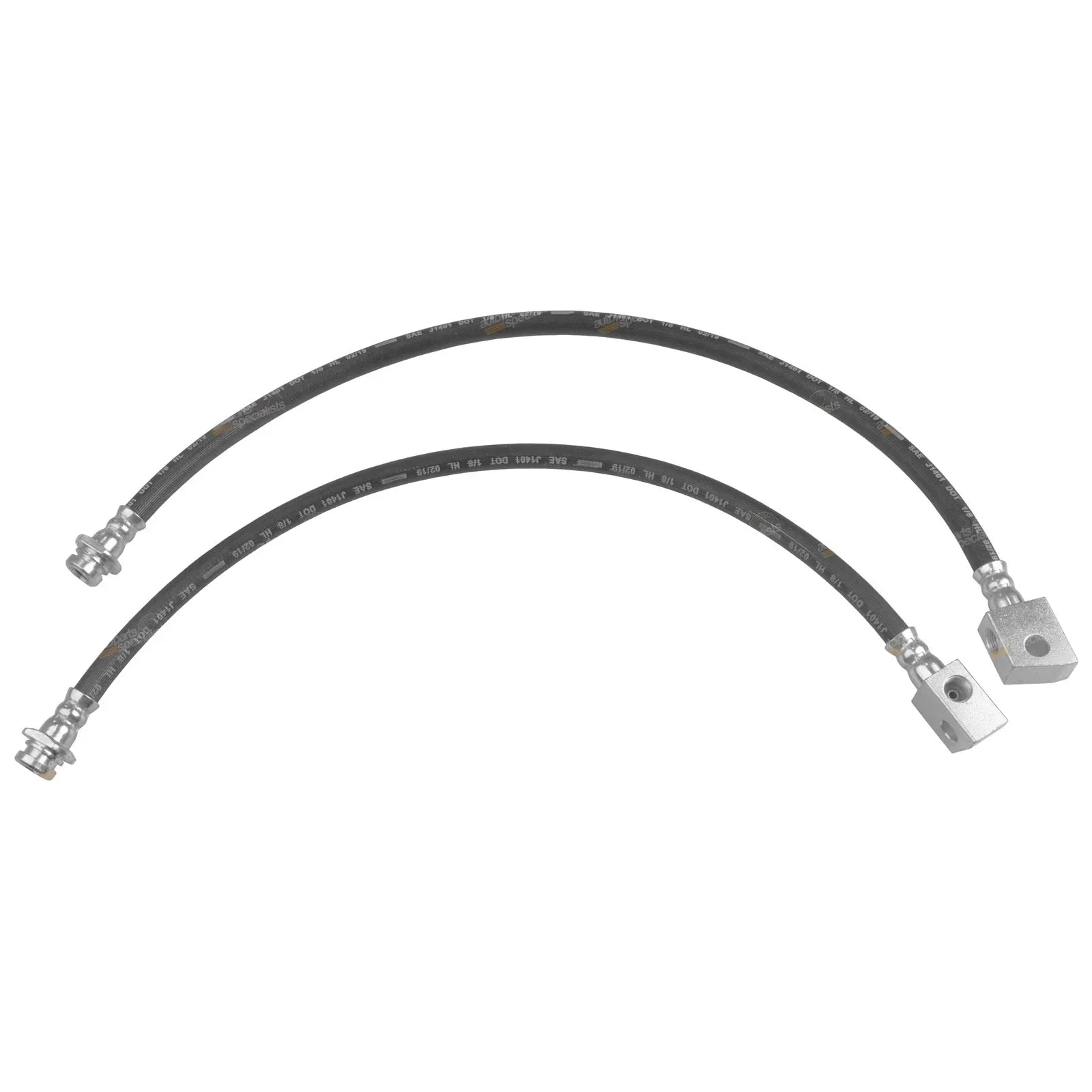 Extended Brake Lines Hose for Ford Maverick 4x4 DA Y60 2-5" Spring Lift Kit
