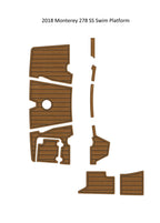Swim Platform Step Pad for Monterey 278 SS (2018) - EVA Foam Teak Deck Mat