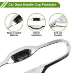 Set of 8 Chrome Door Handle Cup Protectors for Toyota Camry (2018–2024)