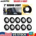 2" White LED Side Marker Lights for Truck Trailer (10-50X)