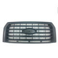 Replacement Black Ready to Paint ABS Front Grille for 2015-2017 Ford F150