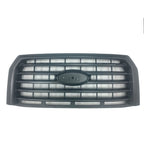 Replacement Black Ready to Paint ABS Front Grille for 2015-2017 Ford F150