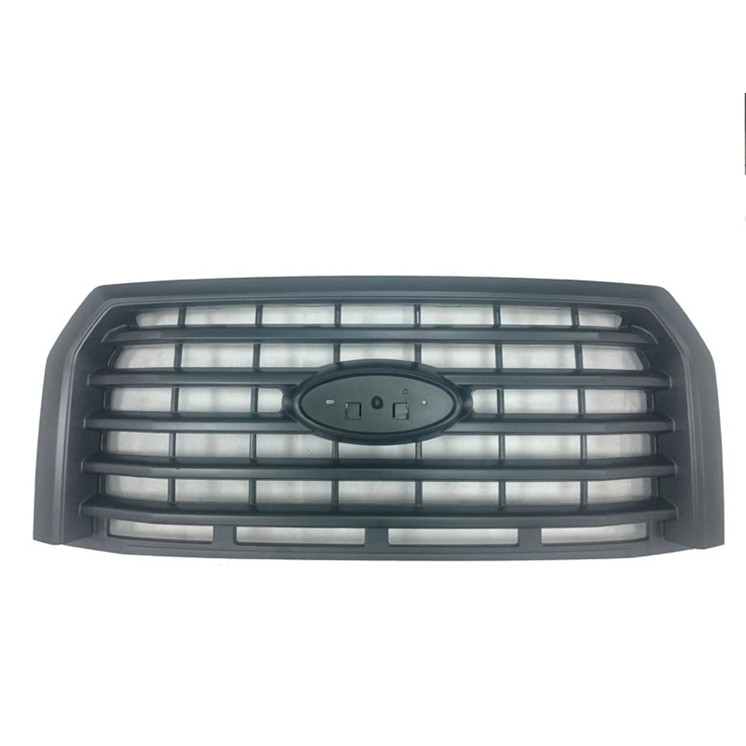 Replacement Black Ready to Paint ABS Front Grille for 2015-2017 Ford F150