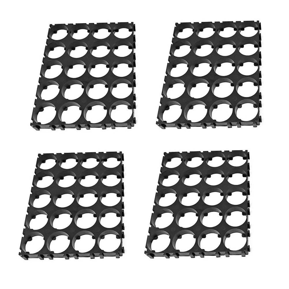 Set of 4 Battery Stand Plastic Frame Brackets for 4x5 186 50