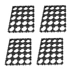 Set of 4 Battery Stand Plastic Frame Brackets for 4x5 186 50