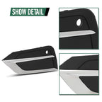 Set of 2 Front Bumper Fog Light Covers for Volvo XC60 (2018–2021)