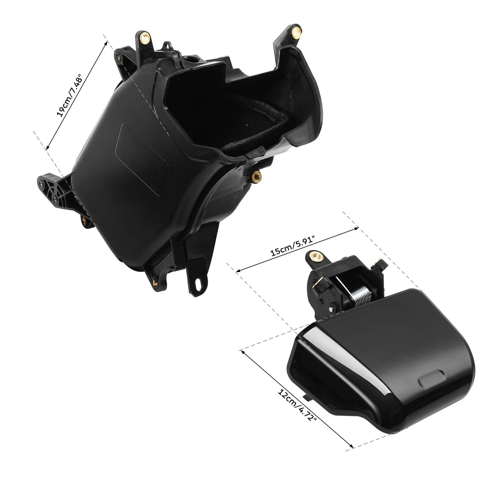 Inner Fairing Storage Glove Box & Door for Harley CVO Road Glide FLTRXSE (2023–2025)