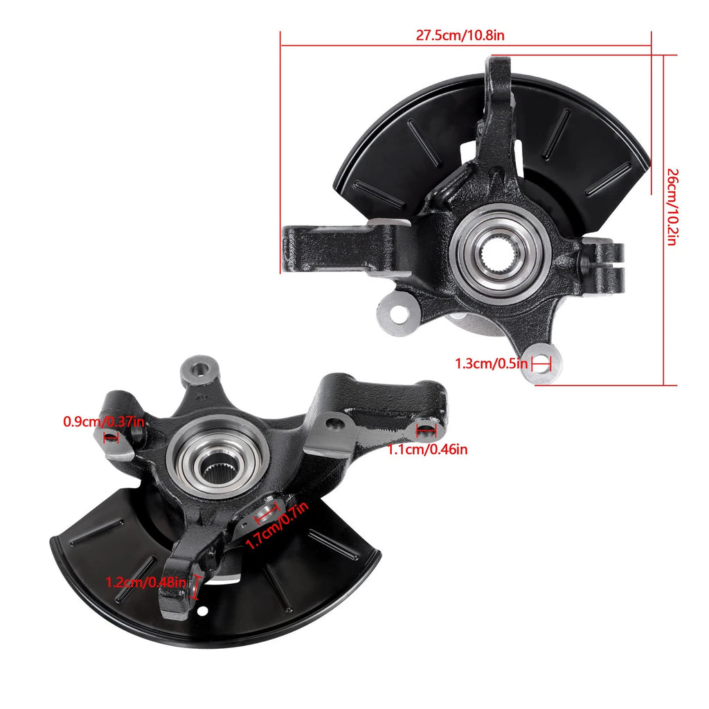 Front Wheel Hub Bearing Knuckle Assembly for Ford Escape (2005-2012)