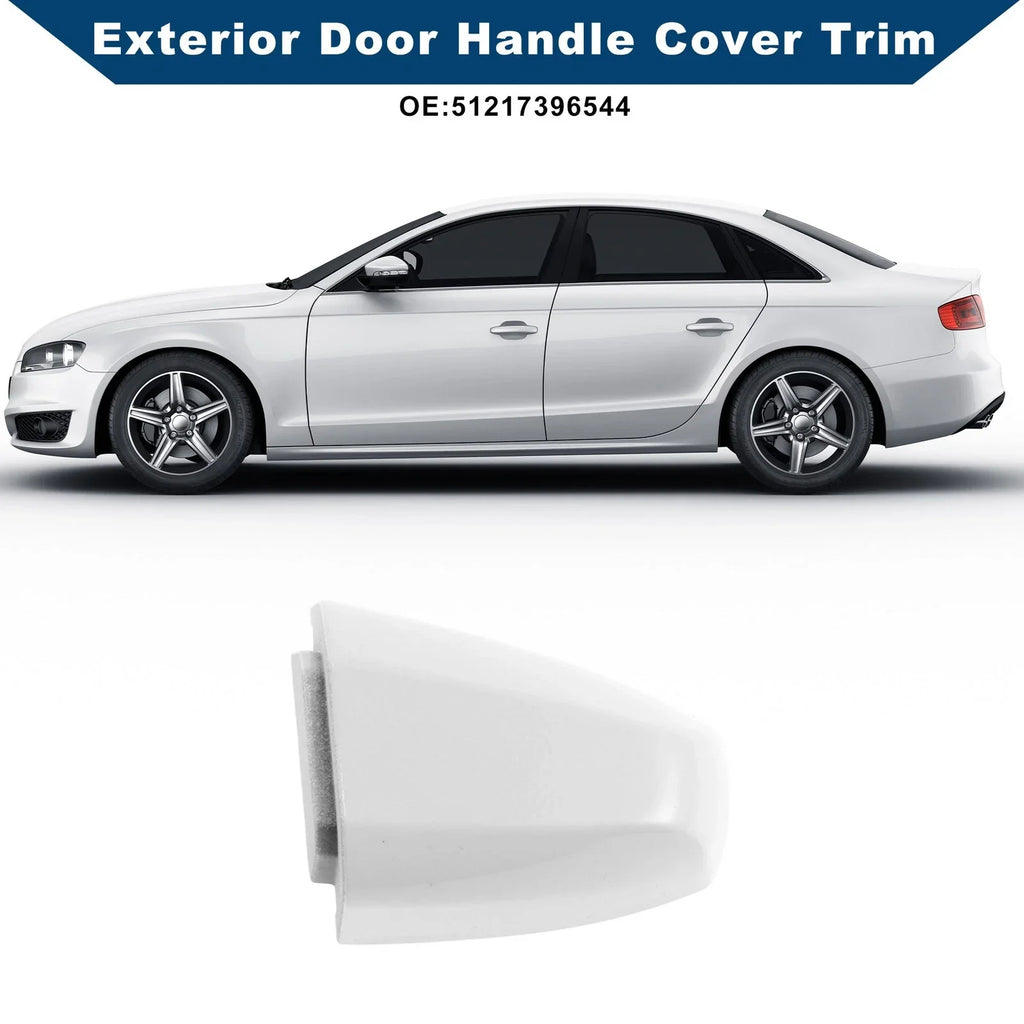 Exterior Door Handle Cover Trim for BMW X1 X5 X6 (2014-2019) White ABS