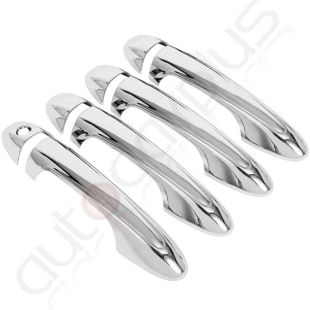 Set of 4 Chrome Door Handle Covers for Toyota Tacoma (2016–2022)