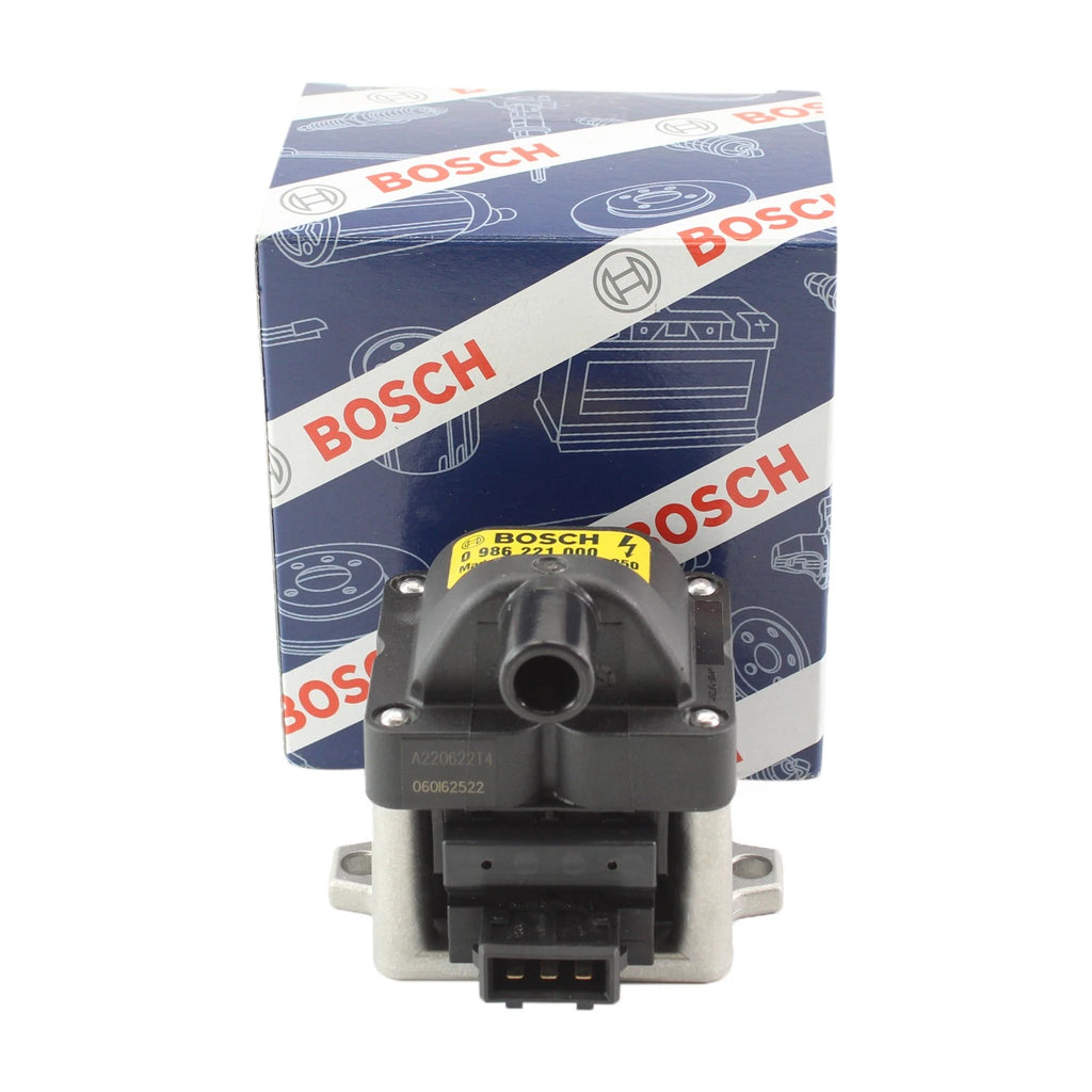 Bosch Ignition Coil for Audi 80 (1980–1996) 0986221000
