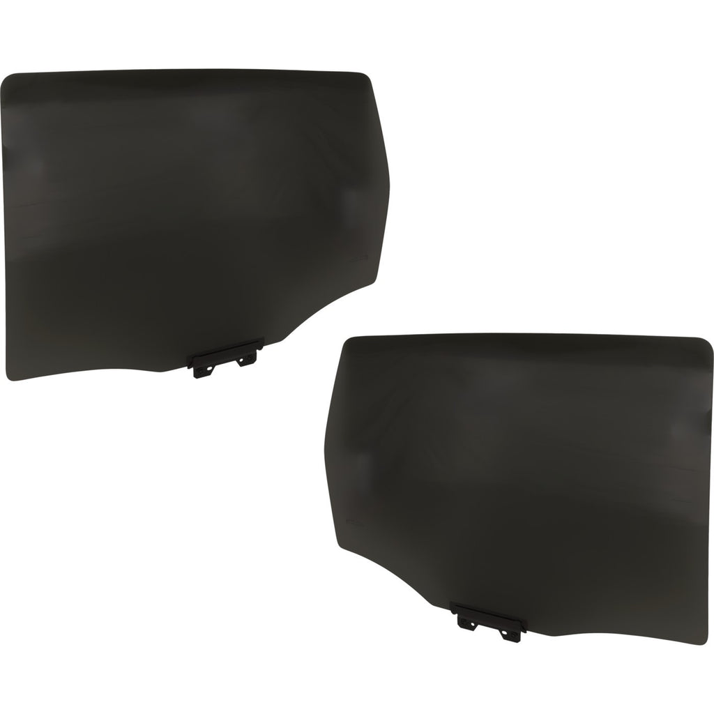 Set of 2 Rear Door Glasses for Ford Escape