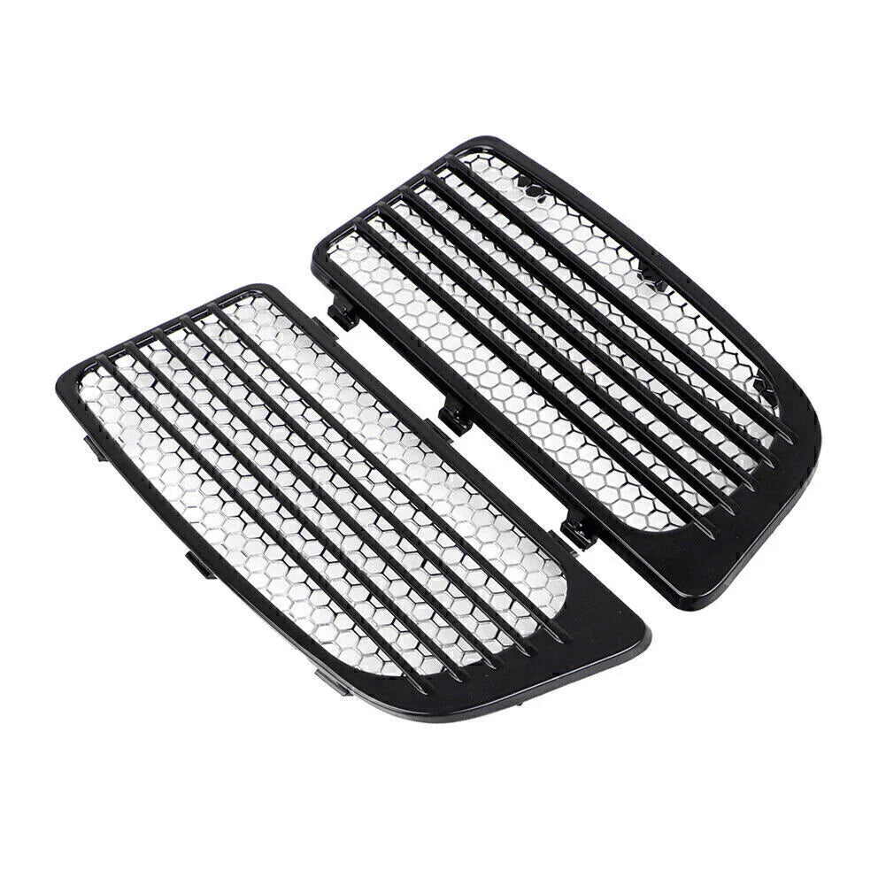 Black Radiator Grills for Harley Electra Glide Low Ultra Limited (2014-2023)