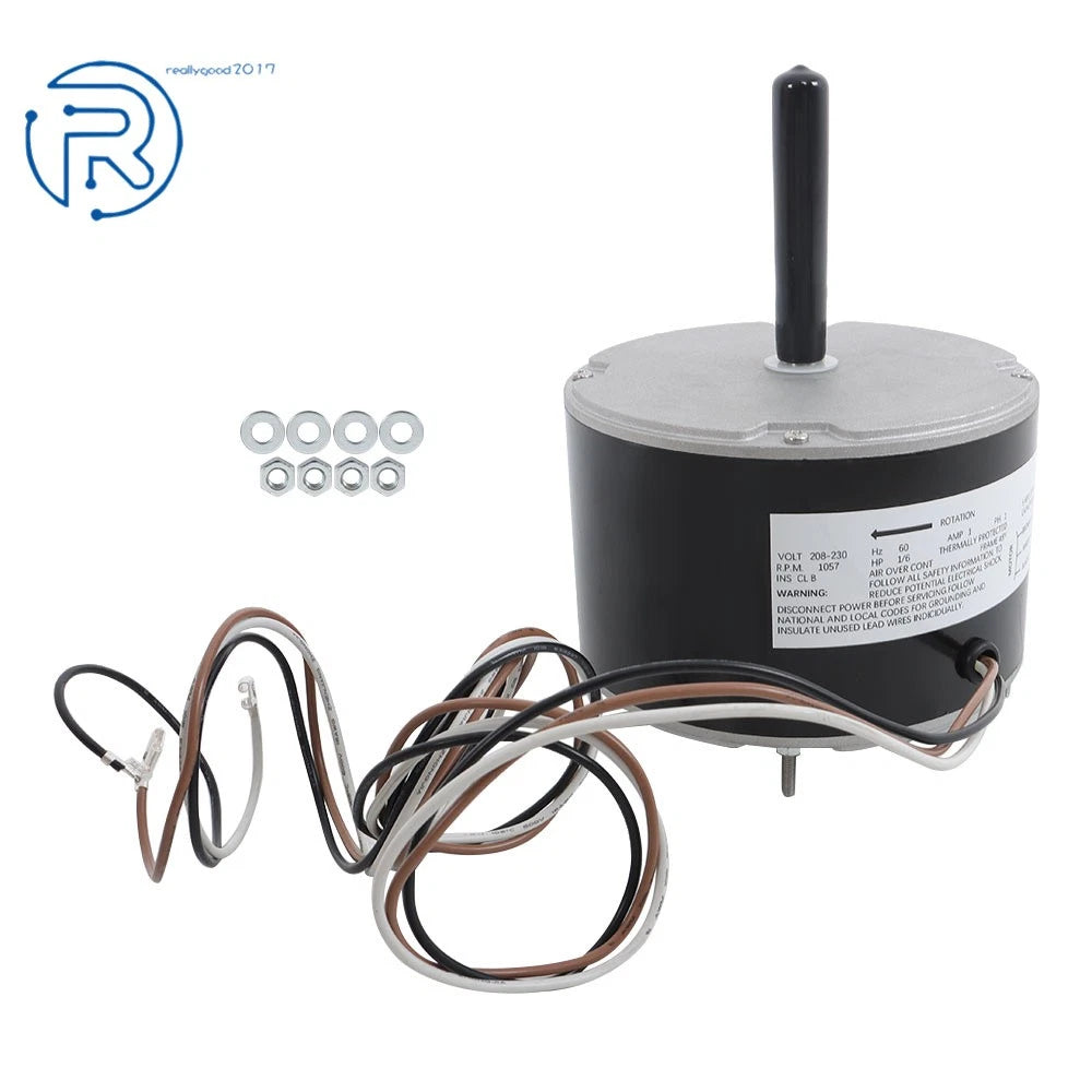 Condenser Fan Motor for GE Genteq (1/6 HP)