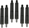 Set of 6 Fuel Injectors 2645A010 for Perkins Diesel Engine (4.41 T4.236 6.354)