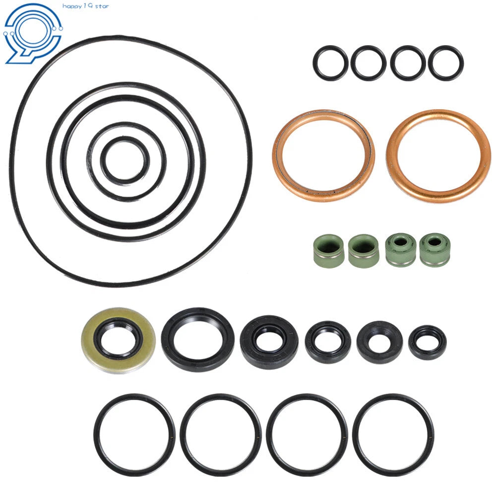 Complete Gasket Kit with Oil Seals for Honda TRX400EX (1999–2004)