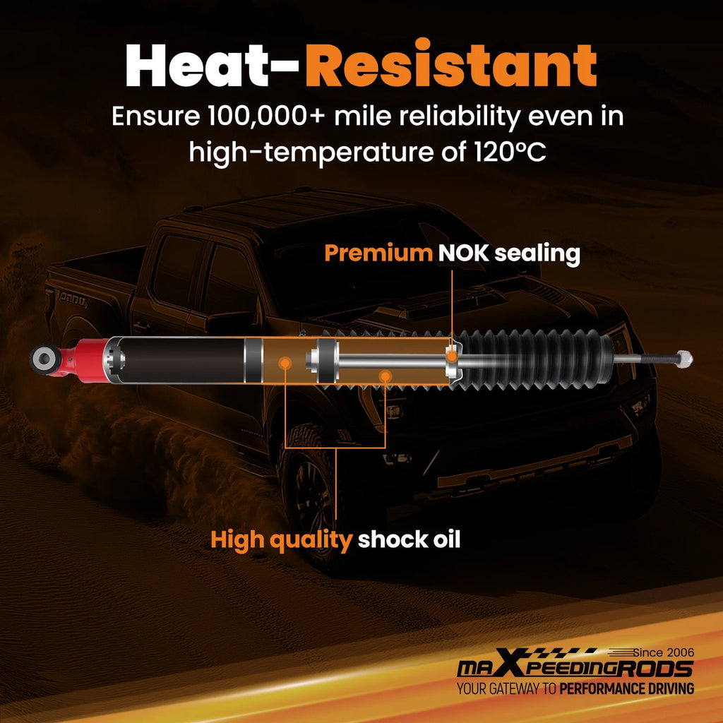 Lift Shock Kit for Toyota Tundra (2007–2021) 2WD/4WD 0.875-2.5" G3 Series