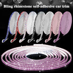 Rhinestone Dashboard Line Trim for Auto (16.4 Ft, 2010-2025)