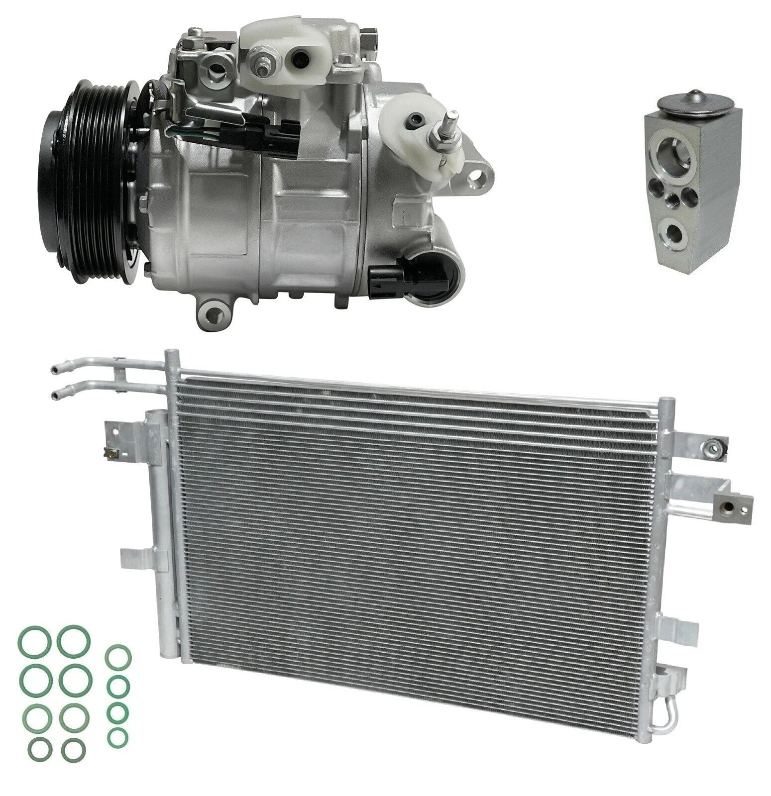 AC Compressor Kit With Condenser for Ford Taurus 3.5L (2019–2019)