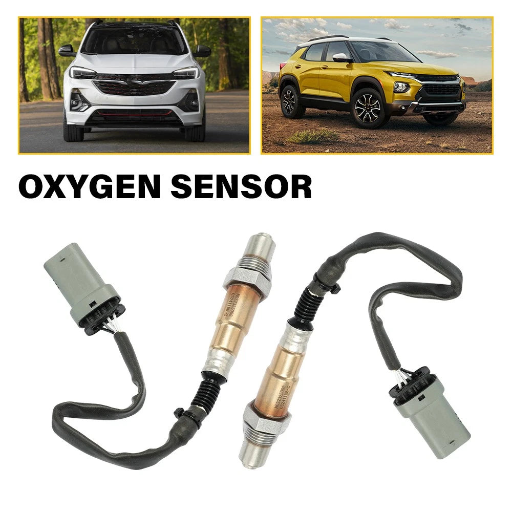 2X Oxygen Sensor 4 Pin for Buick Encore (2016–2019) & Chevrolet Trax (2021–2022)