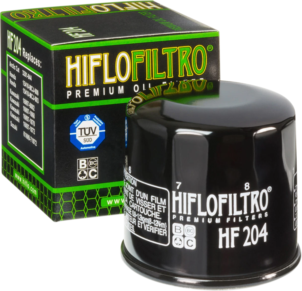 HIFLOFILTRO Oil Filter HF204 for Various Makes Models