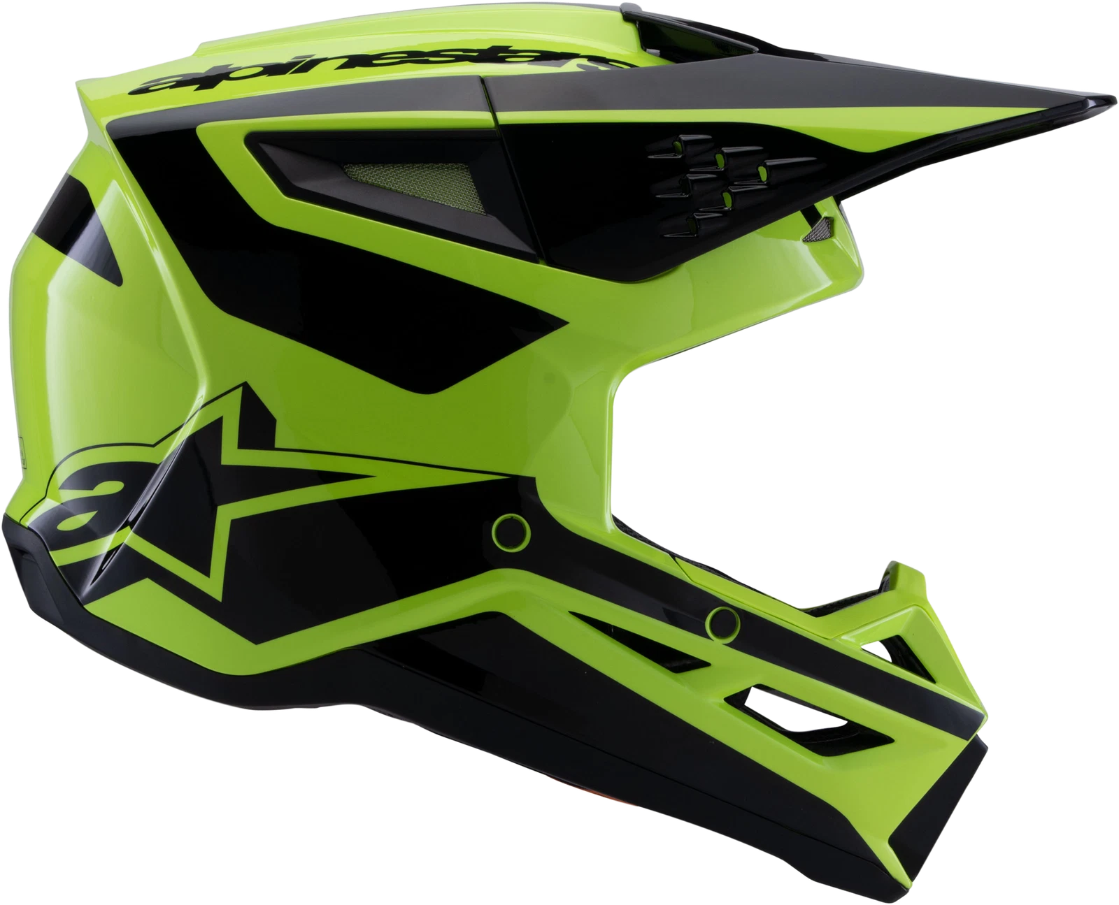 Alpinestars SM3 Heat Helmet for Off-Road (Large, DOT, ECE 2206) Yellow Fluo/Black