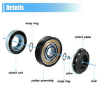 AC Compressor Clutch Set for Chevrolet Silverado 3500HD (2007–2019)