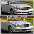 Amber LED Side Marker Light / Pair / for Mercedes E-Class W207/C207 (2010–2013)