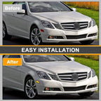 Amber LED Side Marker Light / Pair / for Mercedes E-Class W207/C207 (2010–2013)