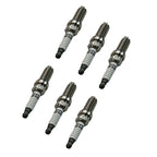 Set of 6 Iridium Platinum Spark Plugs for Maserati Ghibli Levante Quattroporte (2014–2023)