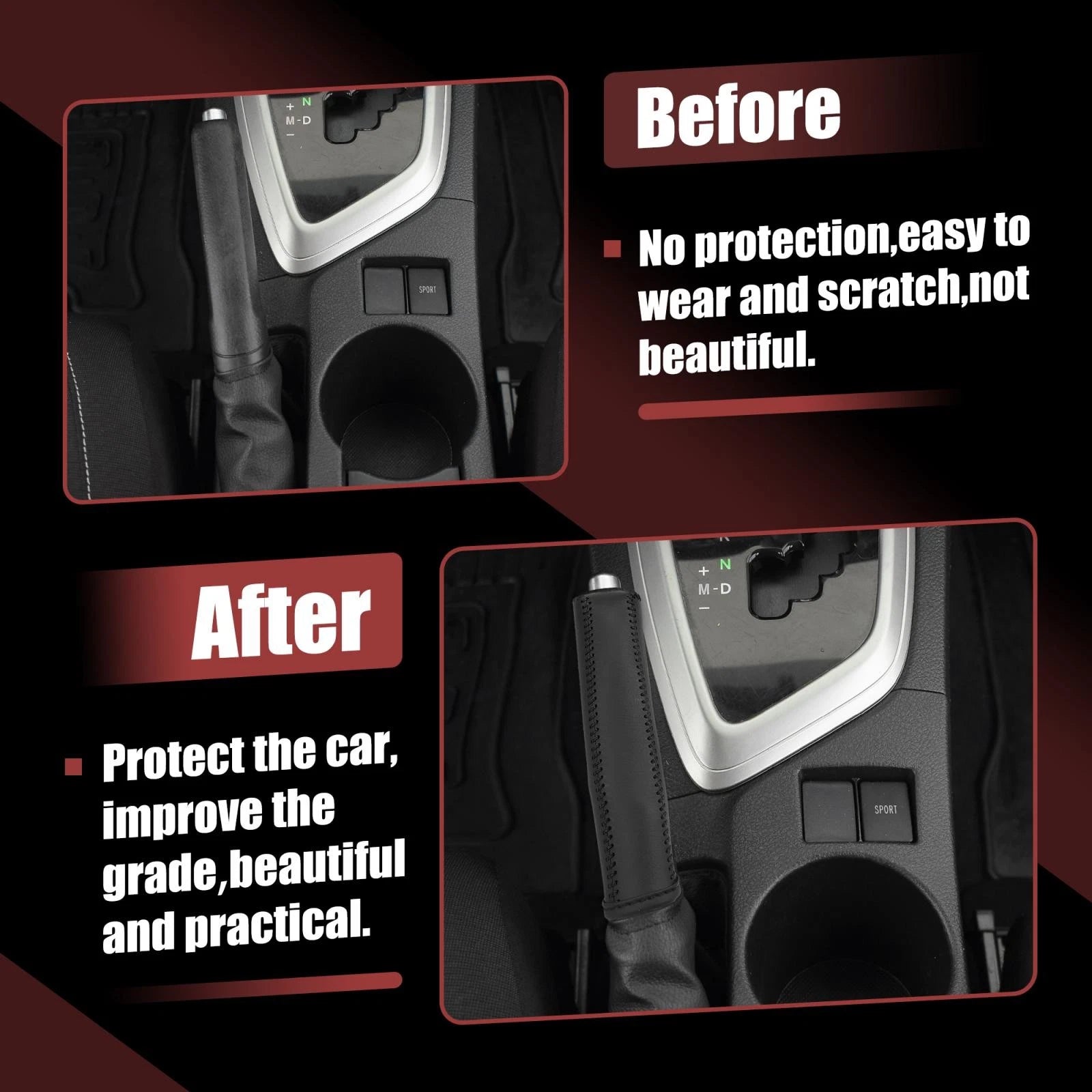 Handbrake Cover Protector for Toyota Corolla (2014–2018)