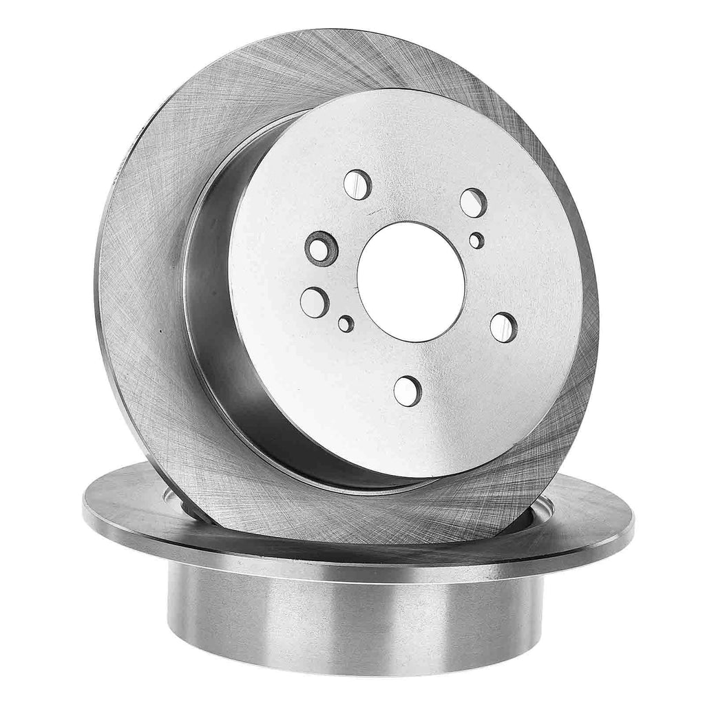 Front & Rear Disc Brake Rotors and Ceramic Pads for Toyota Venza (2009–2016)
