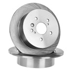 Front & Rear Disc Brake Rotors and Ceramic Pads for Toyota Venza (2009–2016)