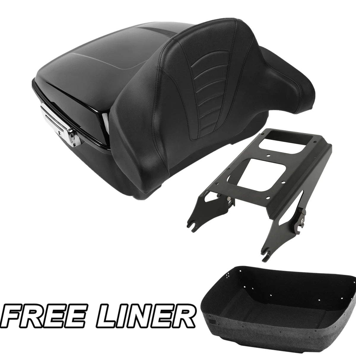 Backrest Pad for Harley Touring Road Glide (2009–2013)