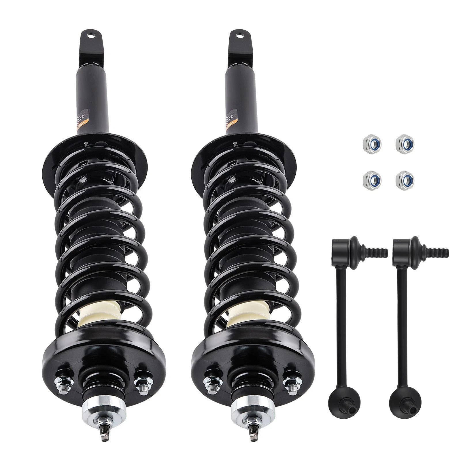 Rear Struts w/Coil Springs Sway Bars for Honda Accord (2013–2017)