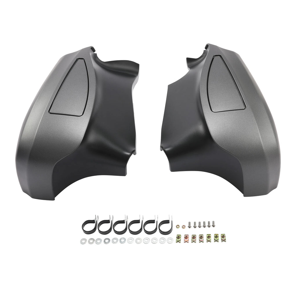 Engine Guard & Lower Vented Fairings for Indian Roadmaster (2015–2025) Titanium Smoke