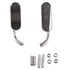 ABS Rear View Side Mirrors Set for Harley-Davidson Models