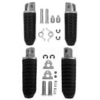 Driver Passenger Footpegs Footrest for Suzuki Hayabusa GSX1300R (2008-2012)