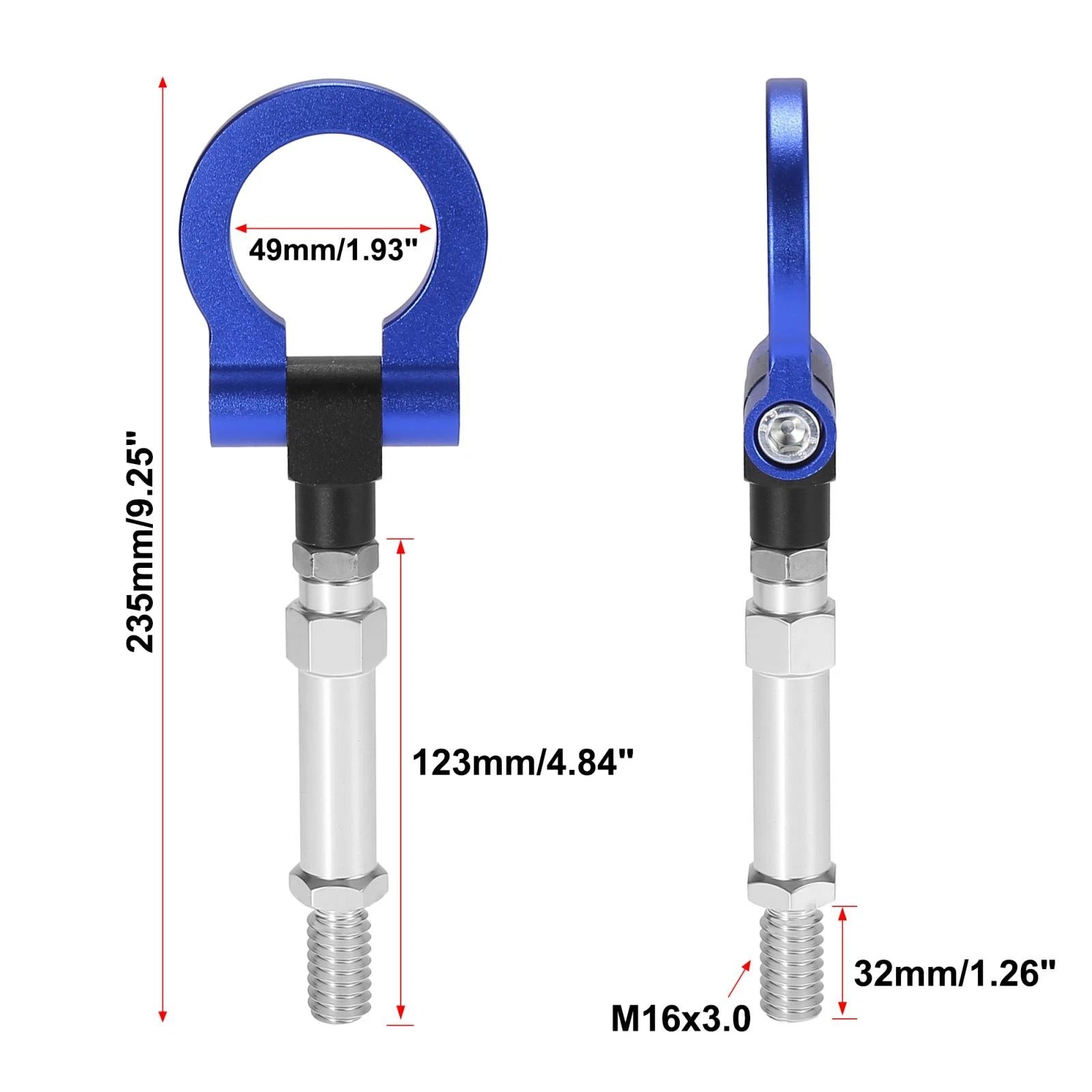 Tow Hook Screw for Volkswagen Golf GTI (2015–2023) - Blue
