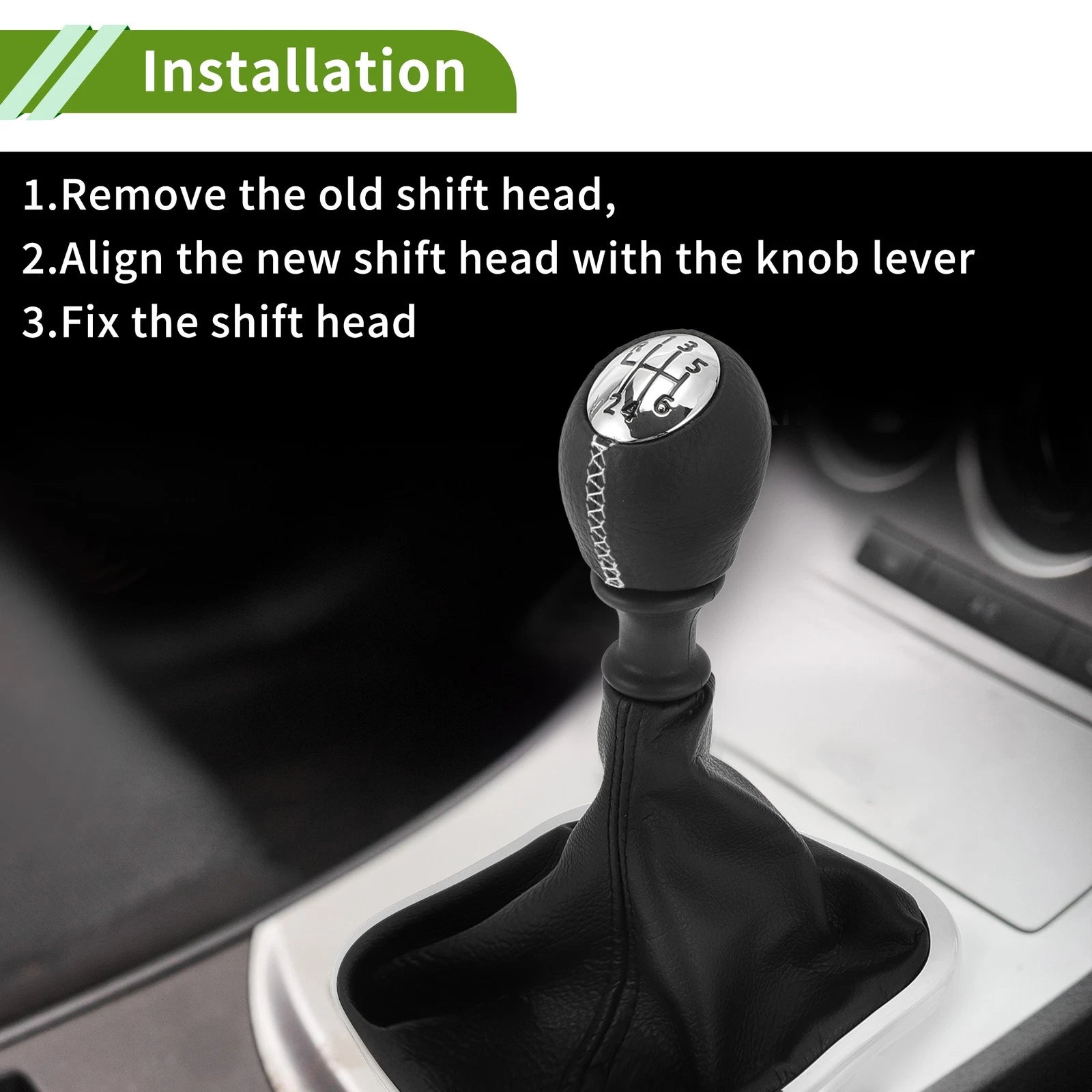 6 Speed Gear Shift Knob with Cover for Fiat Talento (2016–2023)