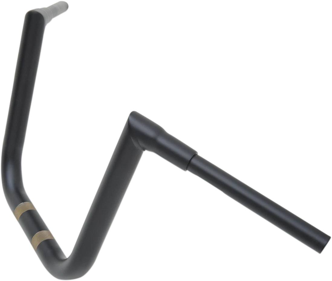 LA Choppers 1-1/2" Grande Twin Peaks Handlebar for Harley (13") - Matte Black