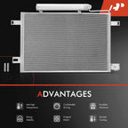 A/C Condenser with Drier & Bracket for Mercedes-Benz Sprinter (2014-2018)