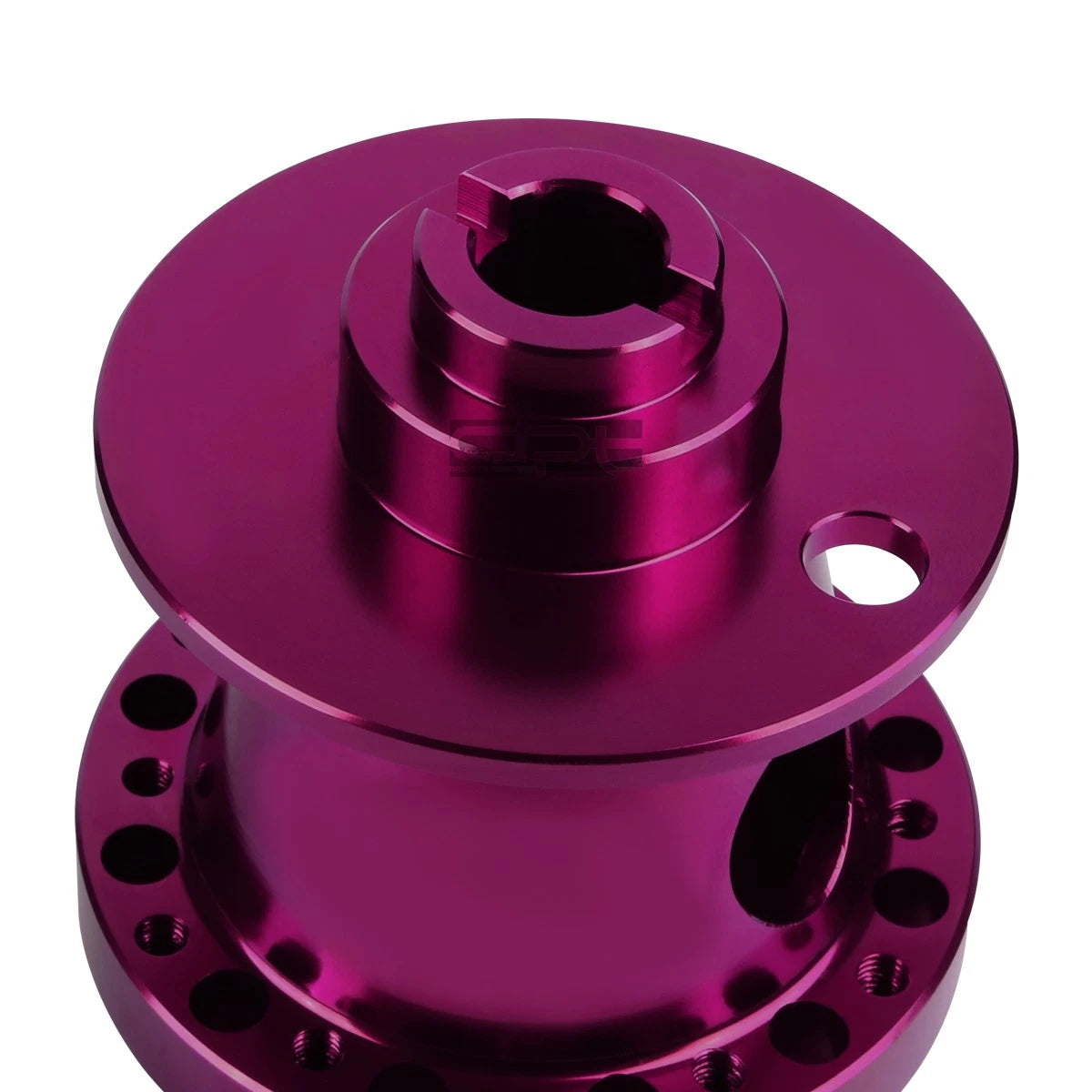 Purple Aluminum Steering Wheel Hub Adaptor for Honda Accord/Prelude (1990–1996)