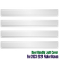 Set of 4 Door Handle Light Covers for Fisker Ocean (2023–2024) UV Safe 3D Printed