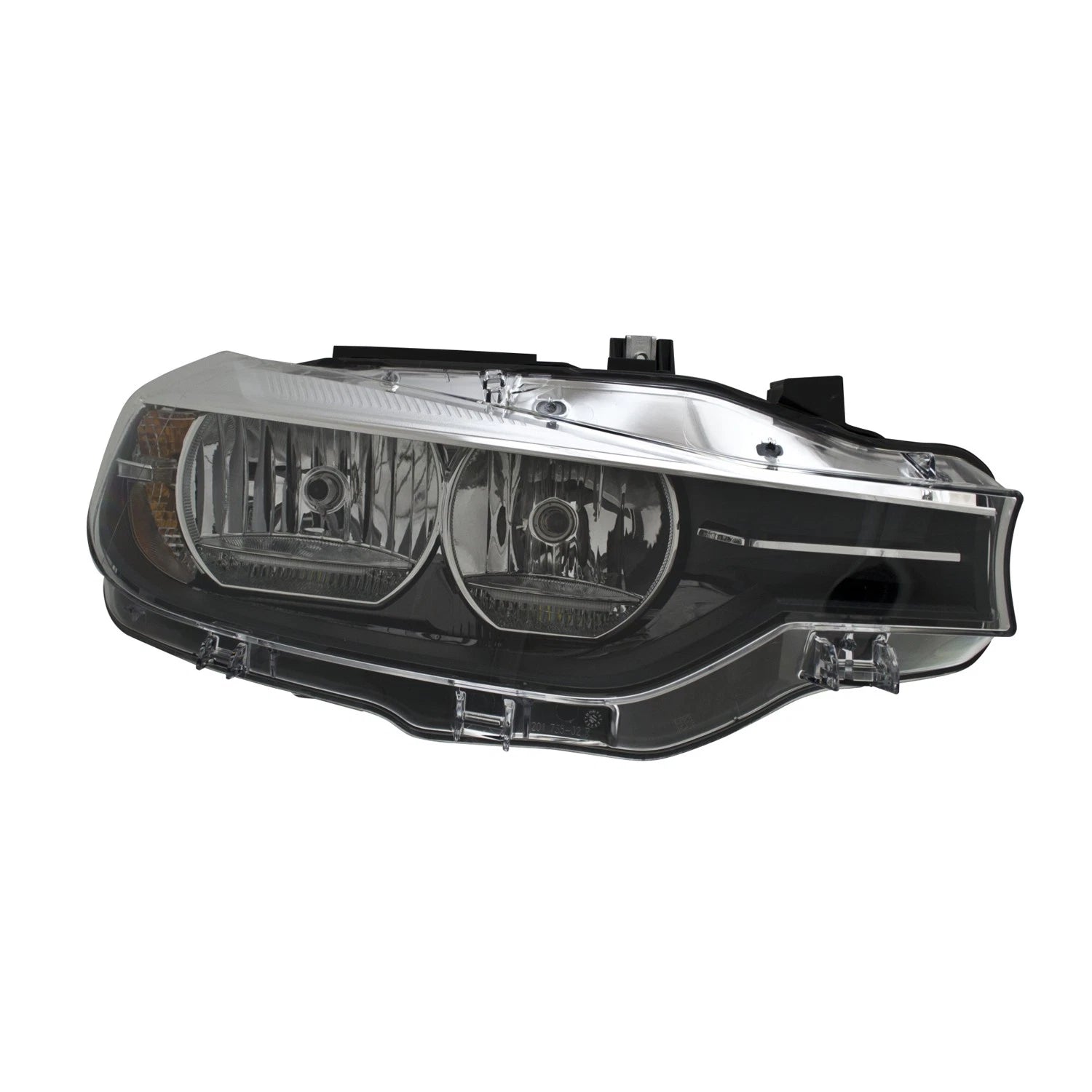 Replacement Passenger Side Halogen Headlight Assembly w/o Logo
