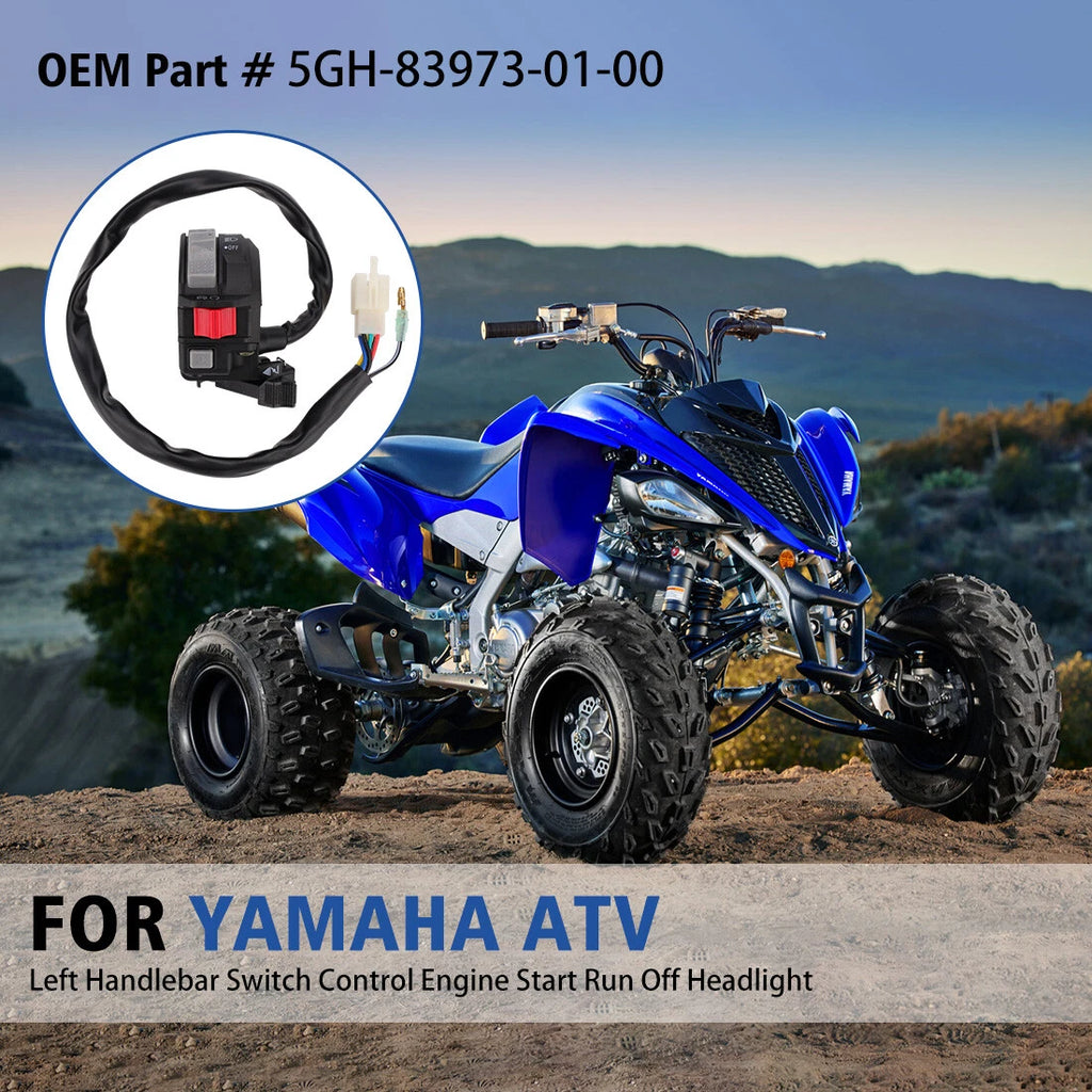 Left Handlebar Start Stop Switch for Yamaha Grizzly 400 (2000)