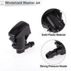 Windshield Washer Nozzle Set of 6 w/ Hose Connector for Ford 