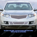 Stainless Steel Mesh Grille for Acura TSX (2009–2010)